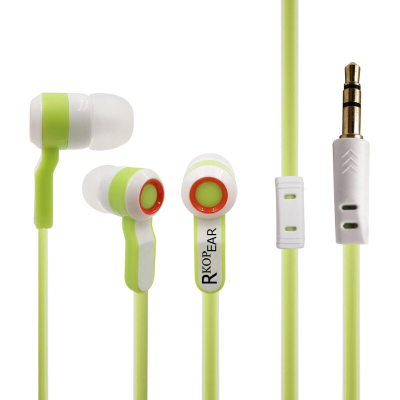 In-ear oortjes platte kabel - Rkop EAR