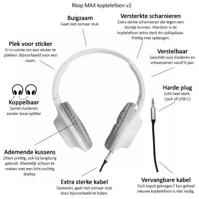 Rkop MAX koptelefoon